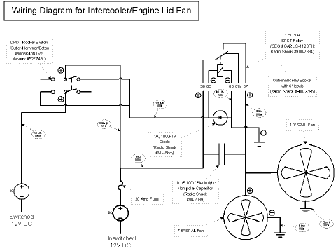 Installing SPAL IC Fan - Page 1 spal electric fan wiring diagram 